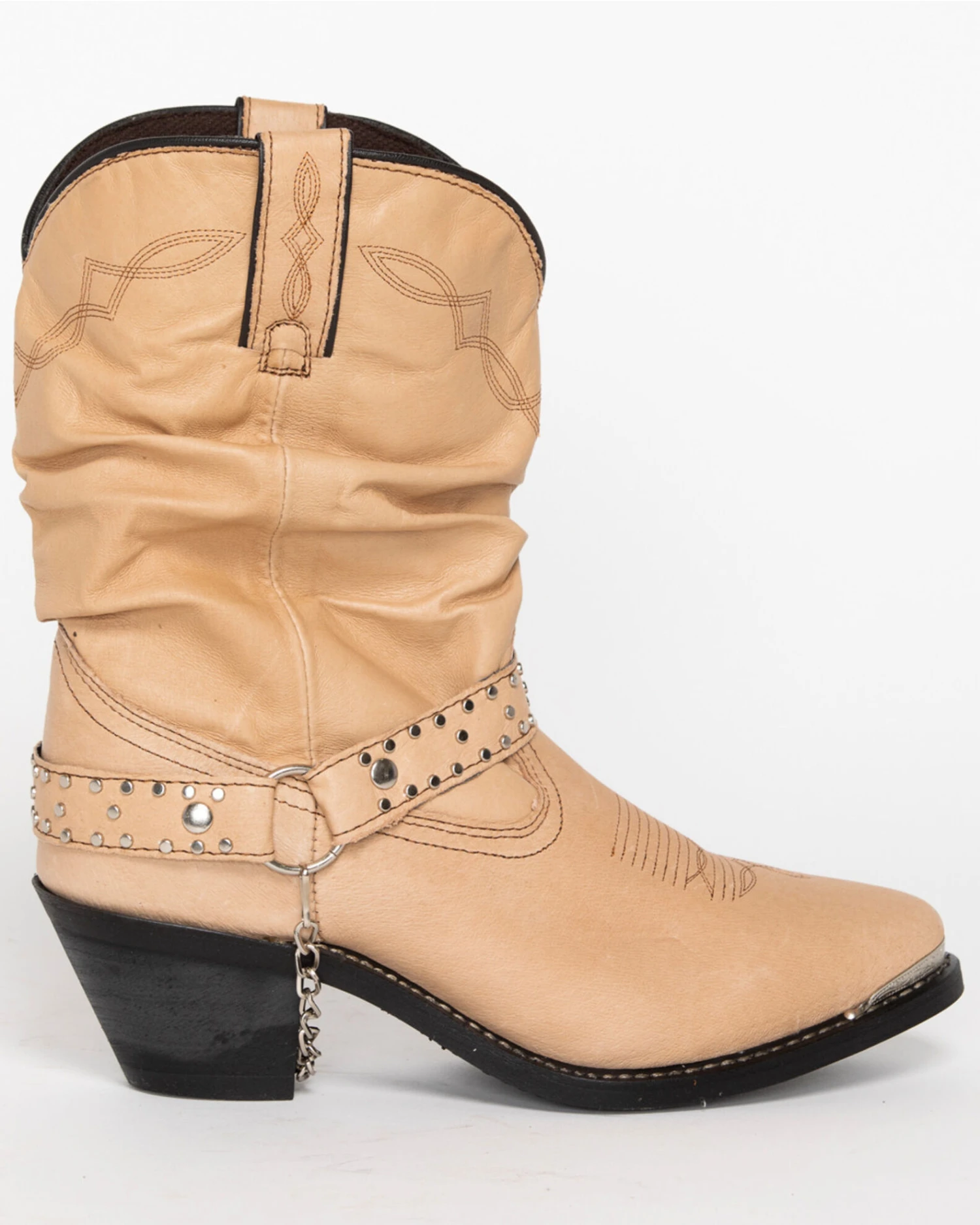 Shyanne Women's Tanya Slouch Harness Fashion Boots - Pointed Toe - Image 3