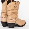 Shyanne Women's Tanya Slouch Harness Fashion Boots - Pointed Toe