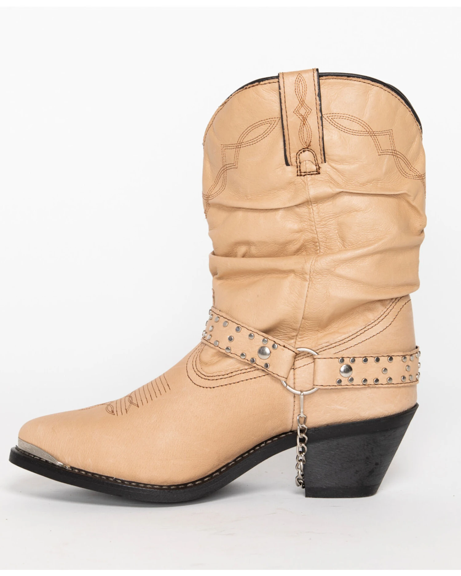 Shyanne Women's Tanya Slouch Harness Fashion Boots - Pointed Toe - Image 5