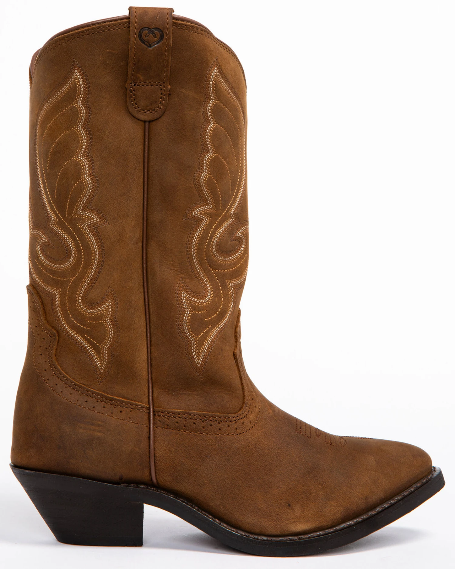 Shyanne Women's Donna Embroidered Leather Western Boots - Medium Toe - Image 3