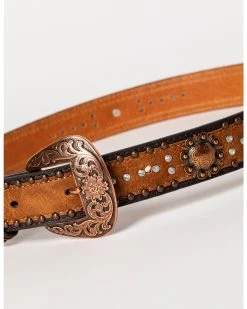 Shyanne Women's Concho And Bling Belt