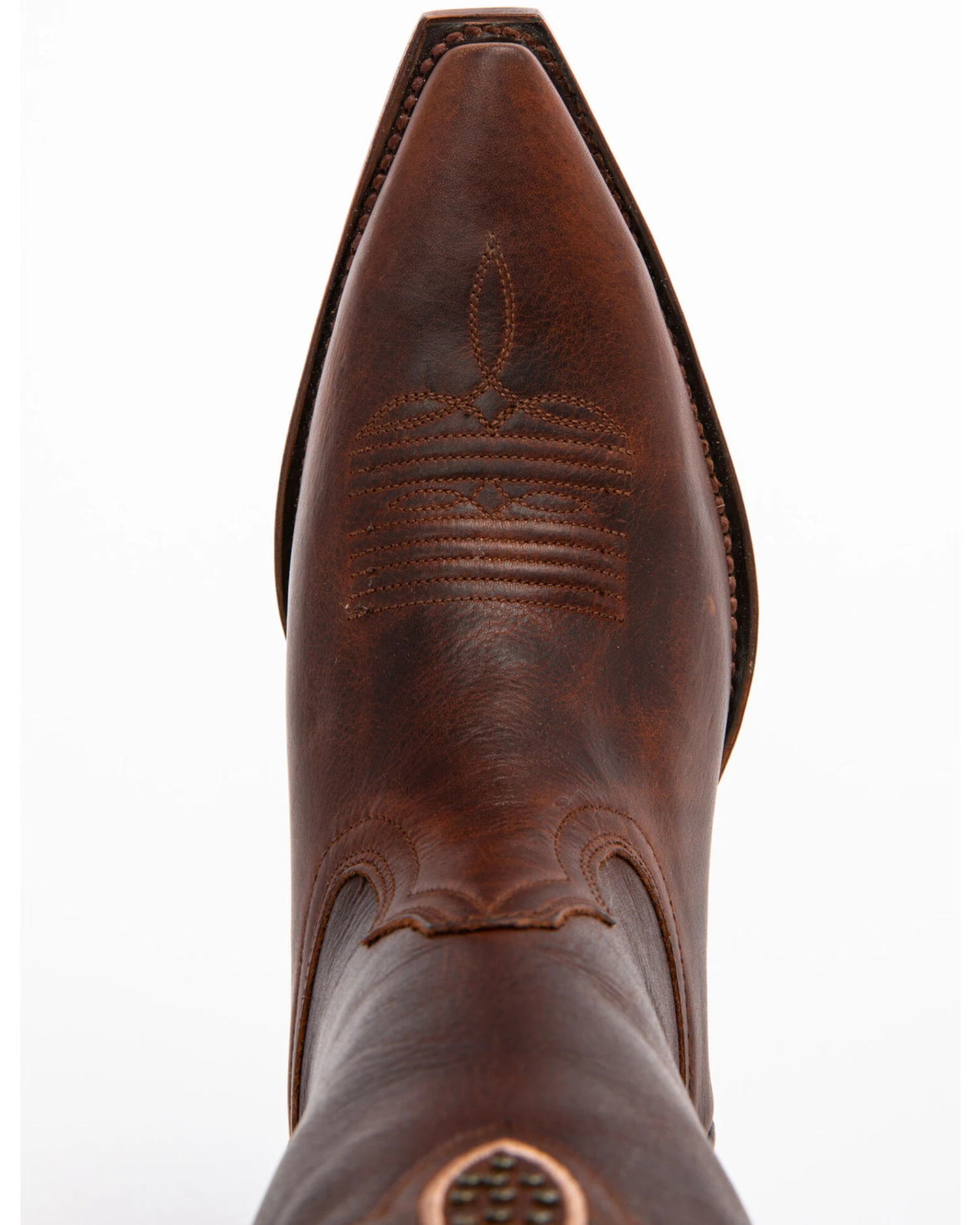 Shyanne Women's Mariel Floral Embroidered Studded Concho Western Boots - Snip Toe - Image 5