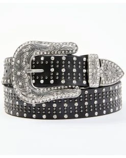 Shyanne Women's Triple Row Bling Belt