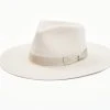 Shyanne Women's Cream Bone 2X Wool Felt Western Hat