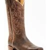 Shyanne Women's Cassidy Spice Combo Leather Western Boots - Square Toe 