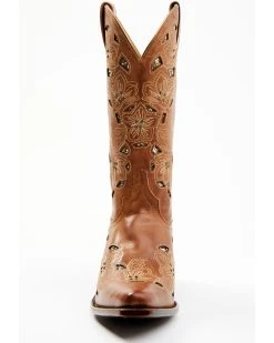 Shyanne Women's Cassia Sugar Mate Glitter Inlay Western Boots - Snip Toe