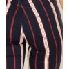 Shyanne Women's High Rise Stripe Super Flare Jeans
