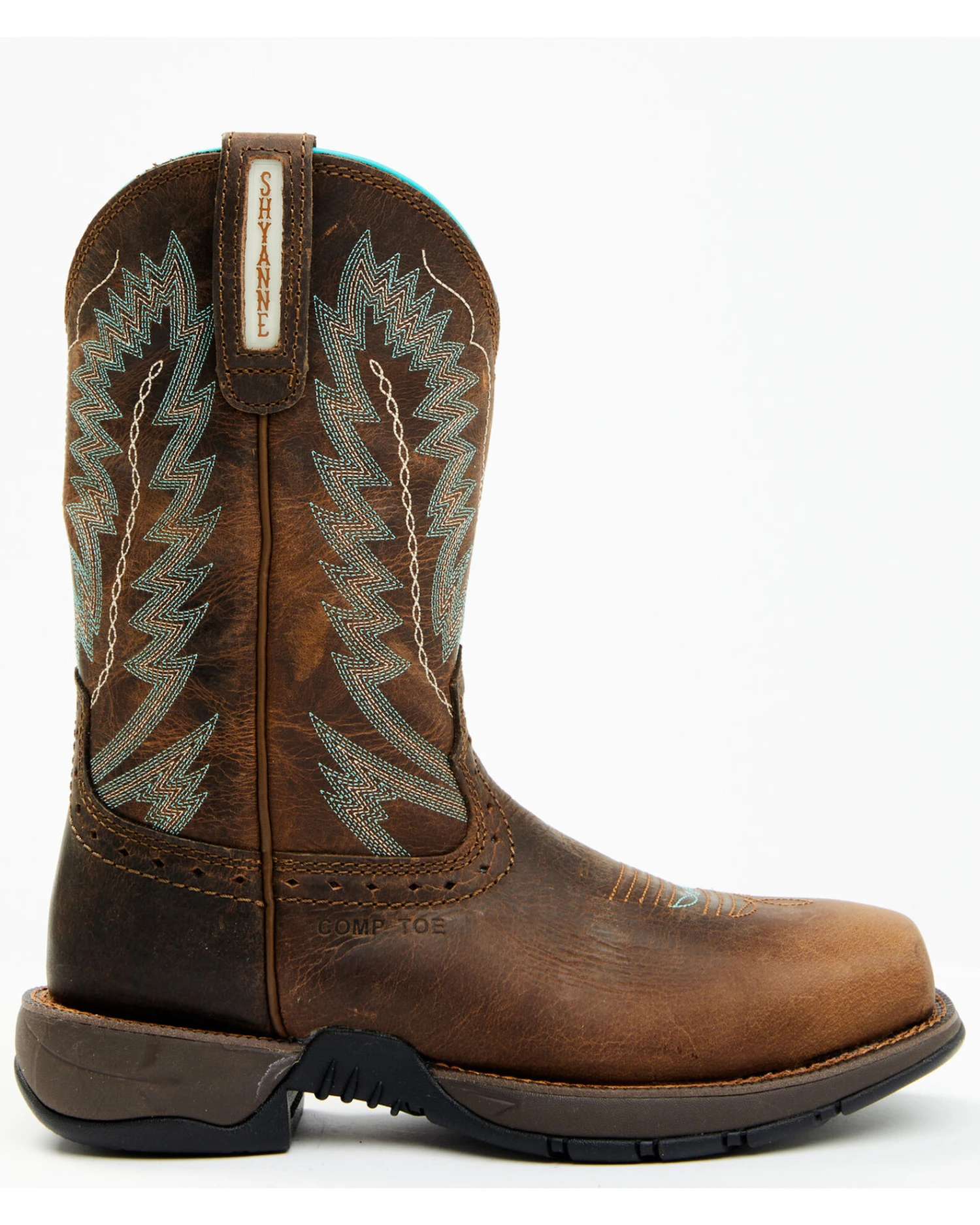 Shyanne Women's Western Work Boots - Composite Toe - Image 6