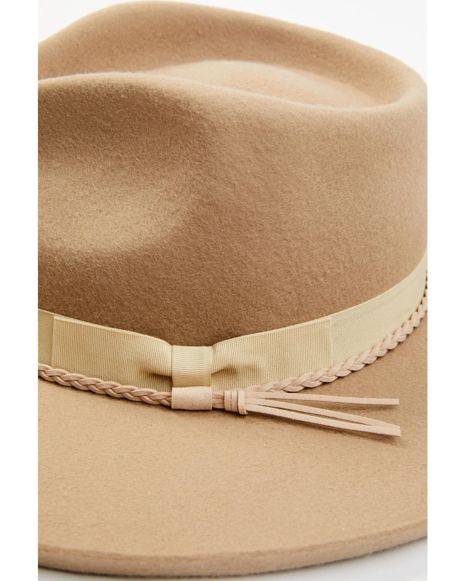 Shyanne Women's Ribbon Wool Felt Fashion Western Hat - Image 2