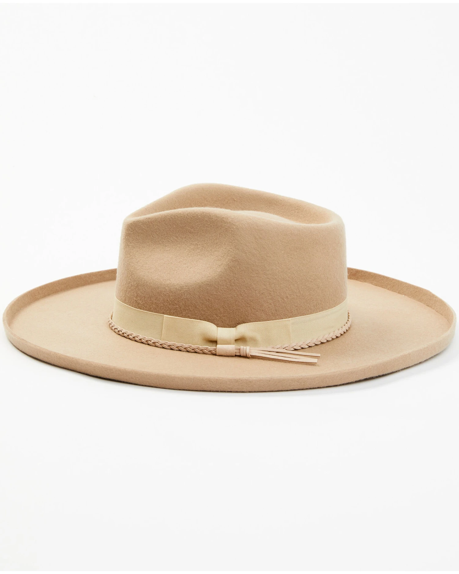 Shyanne Women's Ribbon Wool Felt Fashion Western Hat - Image 2