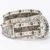 Shyanne Women's Studded Crystal Leather Belt