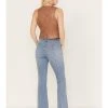 Shyanne Women's Medium Wash Trouser Flare Jeans