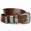 Shyanne Women's Triple Keeper Leather Belt