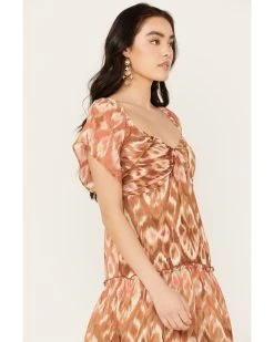 Shyanne Women's Ikat Midi Dress