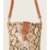 Shyanne Women's Snake Print Crossbody
