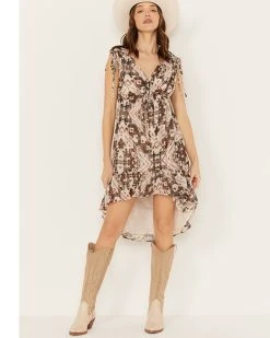 Shyanne Women's Printed Chiffon Dress